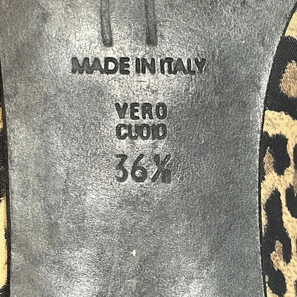 Thierry Rabotin Ella Leopard Vero Cuoio Suede Heel Booties Italian Designer 36.5 - Picture 7 of 15